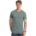 thumbnail image 3 of Hanes Men's and Big Men's Nano-T Short Sleeve V-Neck, Up To Size 3XL, 3 of 4