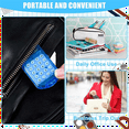 thumbnail image 6 of 24 Pcs Pocket Calculator Key Ring Mini Clear Flip Portable Calculator 8 Digit Electronic Calculator, 6 of 7