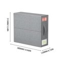thumbnail image 4 of Caja Almacenamiento Organizadora Edredones Caja Almacenamiento para Armario Ropa Diaria para El (gris), 4 of 9