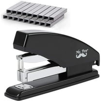 Mr. Pen- Stapler, Heavy Duty Stapler, Stapler with 3600 Staples, 60 Sheet Capacity, Desk Stapler, Office Staplers, Office Supplies, Standard Stapler, Stapler with Staples, One Touch Stapler, Staplers
