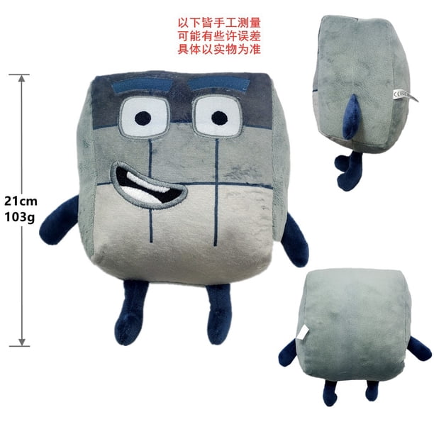 Peluches de 10 bloques numéricos, simpáticos peluches gorditos de iniciación a las matemáticas, suaves muñecos de dibujos animados de bloques numéricos para niños y niñas. Xishao Juguetes