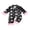 Black, variant on Cjfdfy Newborn Baby Girls Halloween Silk Romper Pajamas Pumpkin Ghost Print Fuzzy Trim Long Sleeve Satin Jumpsuit Cute Newborn Halloween Fall Winter Nightgown Clothes