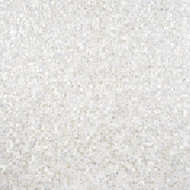 Bond Tile Easy Luxe Mother of Pearl Square 11.81 in. x 11.81 in. Peel and Stick Tile (0.96 Sq. Ft. / Sheet) Bond Tile Easy Luxe Mother of Pearl Square 11.81 in. x 11.81 in. Peel and Stick Tile (0.96 Sq. Ft. / Sheet)