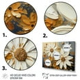 thumbnail image 3 of Designart "Daisies Golden Daisies Painting I" Floral Floater Framed Wall Decor, 3 of 7