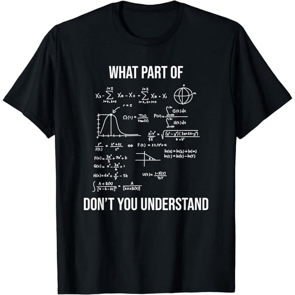 Funny Engineering Math Equations Gift Men Short Sleeve Graphic T-Shirt