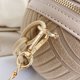 thumbnail image 5 of Bolsa de baloncesto con cadena, Bolsas de mano de terciopelo a la moda, informales para adolescentes y niñas (caqui) Hugtrwg Para Estrenar, 5 of 9