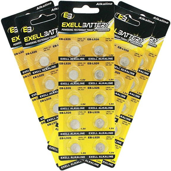 5x 10pk Alkaline 1.5V Watch Battery Compatible with Parts S927SW AG7 V395 V399