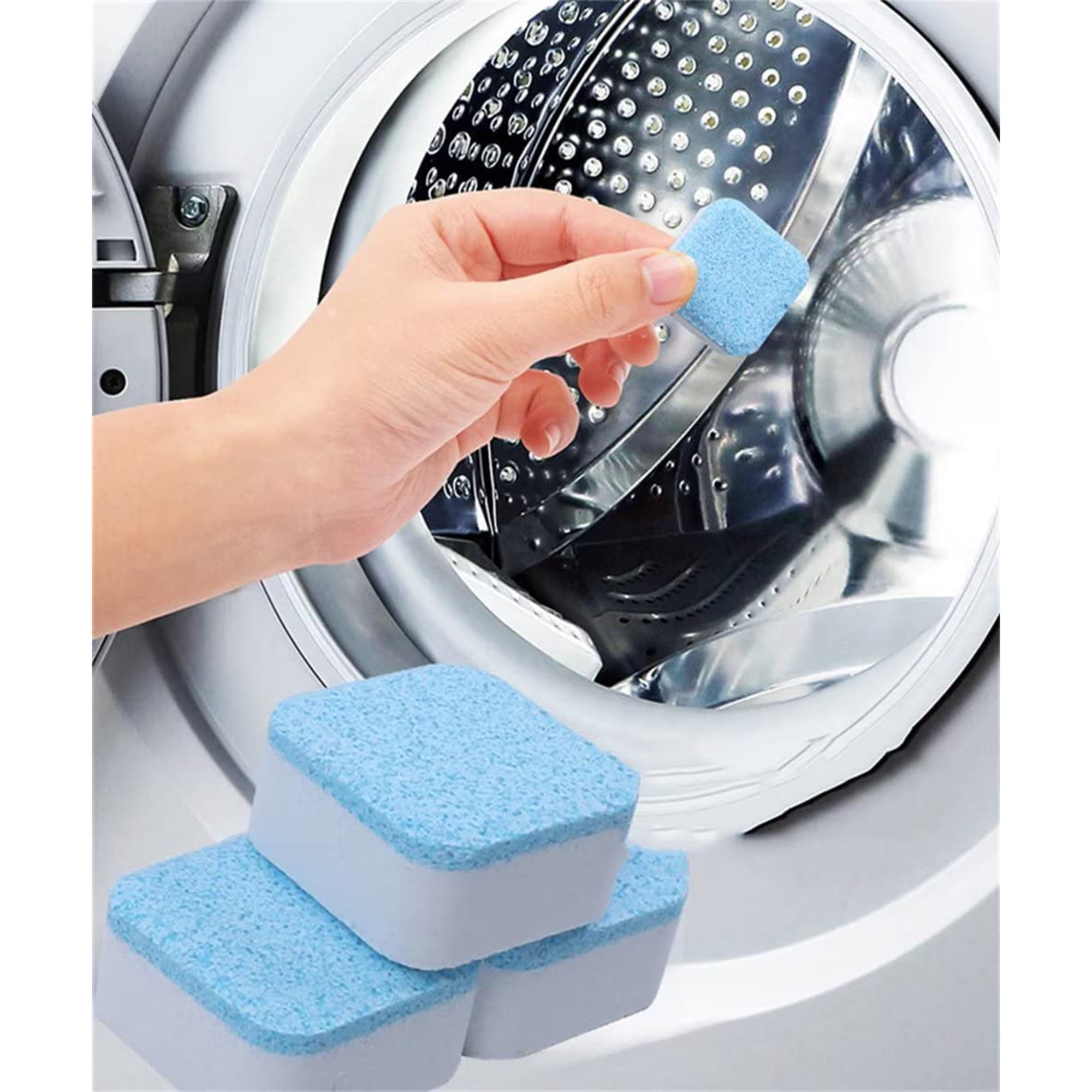 FUTATA 10 PCS Washing Machine Cleaner Descaler, Washing Machine Deep  Cleaning Detergent, Effervescent Tablets Washing Machine Cleaner