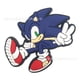 thumbnail image 5 of Figura de acción de Sonic Knuckles Shadow Tails Anime periférico zapatilla decoración PVC hebilla de zapato juguetes para niños accesorios regalos, 5 of 5