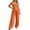 Saffron, variant on Sleeveless Jumpsuits for Women Halter High Waist Wide Leg Rompers Summer Causal Loose Overalls with Pockets, M