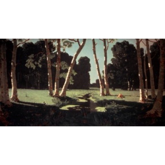 Birch Tree Forest Arkhip Ivanovitch Kuindzhi (1842-1910 Russian) Tretyakov Gallery Moscow Russia Canvas Art - Arkhip Ivanovitch Kuindzhi (18 x 24)
