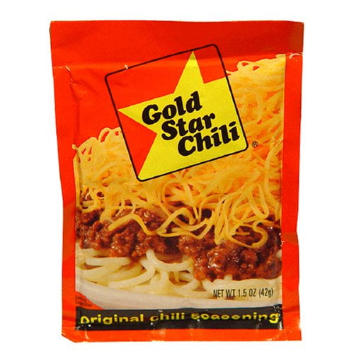 Gold Star Cincinnati Style Original Chili Seasoning 2.25 Ounce [1-Packet]