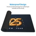 thumbnail image 3 of Naloa 2025 Happy New Year 6 Gaming Mouse Pad Large Mouse Mat Long Extended Desk Pad Non-Slip Rubber Mice Pads Stitched Edges Thin Pad (16x29.5 Inch), 3 of 8