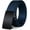 Blue, variant on Men's Ratchet Web Belt,1.25 inch Nylon Automatic Buckle Belt,No Holes Invisible Belt for Men