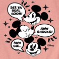 thumbnail image 3 of Disney - Mickey Mouse - See Ya Soon!, Aww Shucks!, Aww Gee - Toddler & Youth Girls Short Sleeve Graphic T-Shirt, 3 of 5