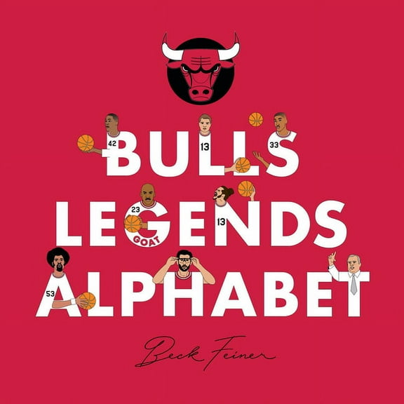 Bulls Legends Alphabet, (Hardcover)