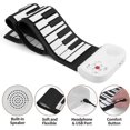 thumbnail image 5 of 49 Keys Kids Portable Electronic Piano, Flexible Kids Foldable Roll Up Educational Electronic Digita, 5 of 5