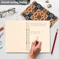 thumbnail image 5 of Pattern Boho and Vintage Ring Binder Notebook Journey Note Diary College Ruled Spiral Notebook Study Loose Leaf Paper A5 60 Pages, 5 of 8