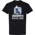 thumbnail image 3 of Inktastic Grandpa Funny Lawn Mowing T-Shirt, 3 of 5