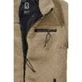 thumbnail image 5 of BRANDIT INDIVIDUAL WEAR Adult Male Fleece Full Zip Jacket, Color: Camel, Size: M, 5 of 7