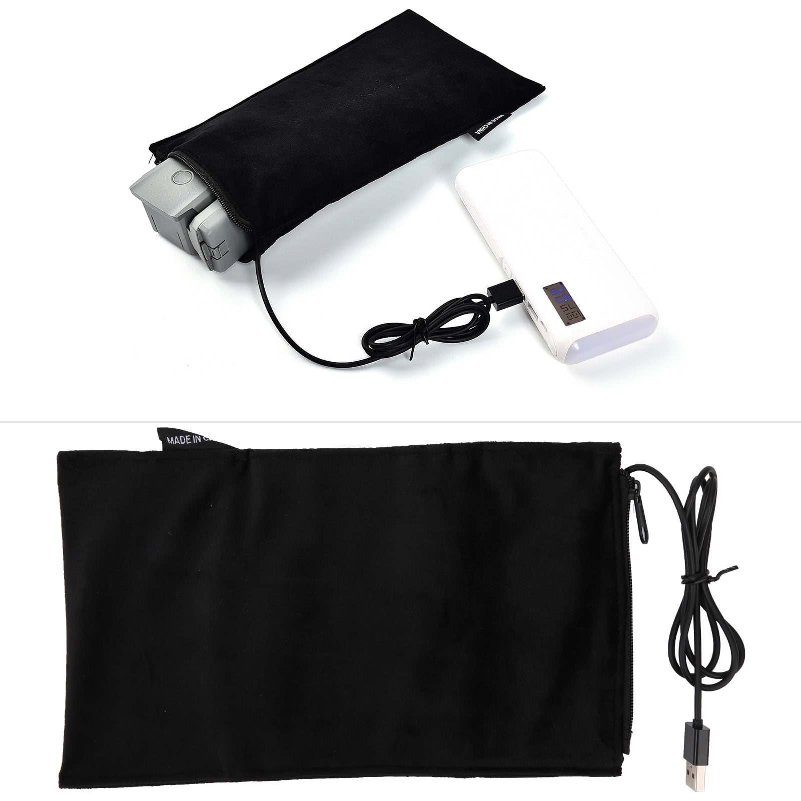 Battery Warmer Bag Low Temperature Automatic Heating Easy To Carry Heat Resistance Battery Bag Foldable Outdoors Camping For Home Travel Walmart