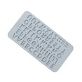 thumbnail image 1 of Molde de silicona para fondant con letras mayúsculas, molde para hornear de Chocolate artesanal, herramienta de pastelería de cocina para decoración de pasteles Worallymy JD711053833, 1 of 5