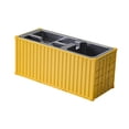 thumbnail image 3 of Rongfmy Porte-Stylo Conteneur d'Expédition Compact Multifonction Boîte de Rangement Jaune, 3 of 8