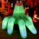 thumbnail image 1 of COMIN Inflables de Halloween de 6 pies Decoraciones al Aire Libre de Mano explotan el Patio Gigante Verde Aterrador con LED incorporados para decoración de césped de jardín de Fiesta Interior, 1 of 5