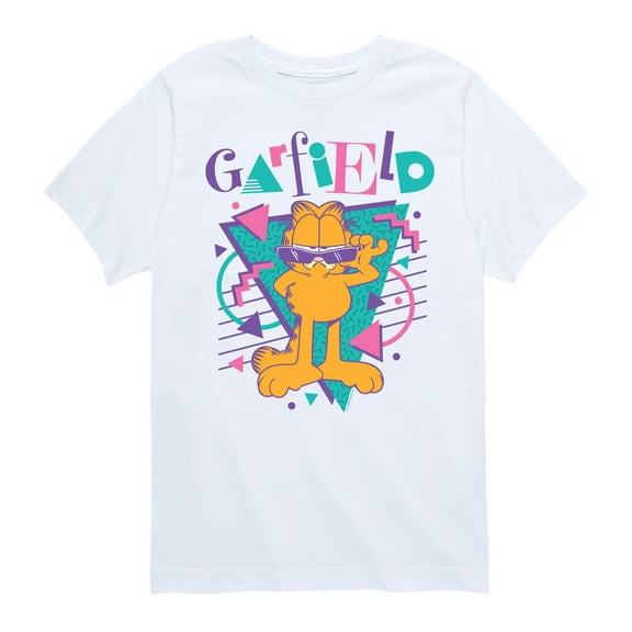 Garfield - Garfield 90S Logo - Toddler & Youth Short Sleeve Graphic T-Shirt