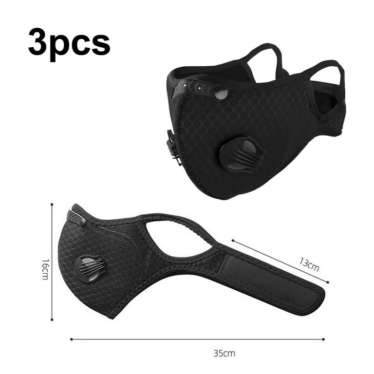  SPRING SEAON Sports Face Mask with Valves and filters