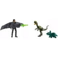 thumbnail image 3 of Mattel Jurassic Park '93 Classic Dr. Ian Malcolm Glider Escape Age 3-10 Action Figure, 3 of 4