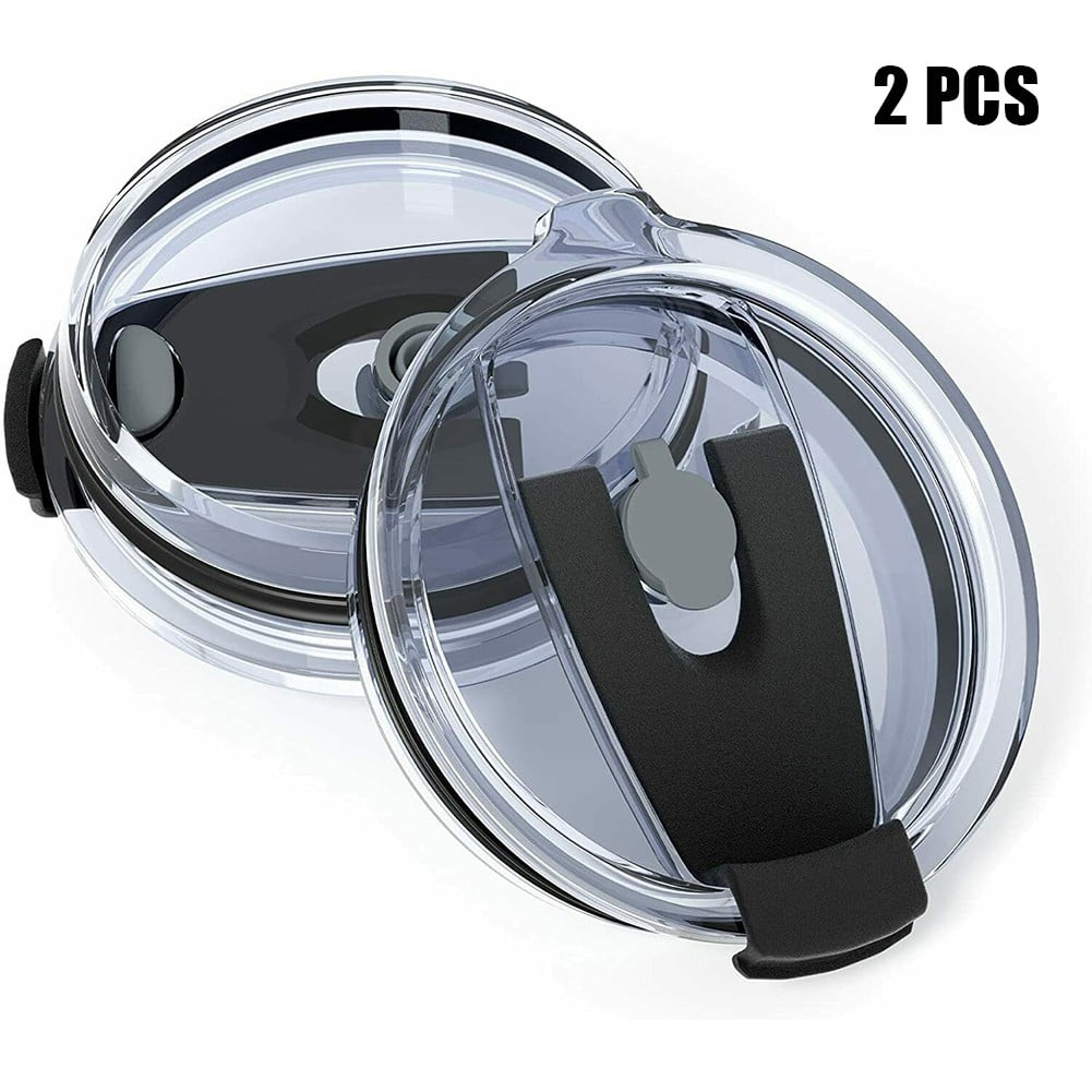 Suyin 2 Pack Tumbler Lids Spillproof , Replacement Lids for 20 oz YETI Rambler,Spill Proof Lids