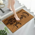 thumbnail image 4 of Dmlowu Christmas Doormat, Quicker Dry Christmas Bathroom Rugs, Letter Print Christmas Front Door Mat, Comfortable Rug for Bathroom Bedroom, 18x24" Non Slip Christmas Welcome Mat, 4 of 6