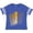 Football Blue and White, variant on Trombone Line Boys or Girls Toddler T-Shirt