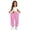 0_@Pink305, variant on Kiijoy Girls Jogger Sweatpants Casual Active Relaxed Pants Trousers, Sizes 4-15