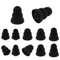 thumbnail image 1 of Rayker - Almohadillas para los oídos con aislamiento de ruido de tres bridas, almohadillas de silicona suave con orificio para conector de 3,8 mm, se adaptan a la mayoría de los auriculares intrauditi, 1 of 1