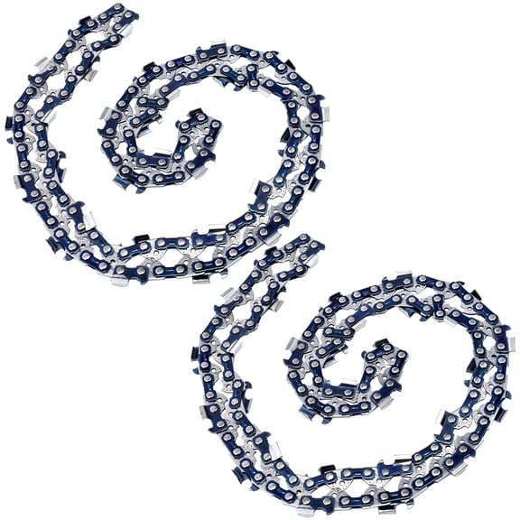 2PCS 18" inch Chainsaw Chain Blade 3/8" LP .050 62DL Full-Chisel 62 DL Chain