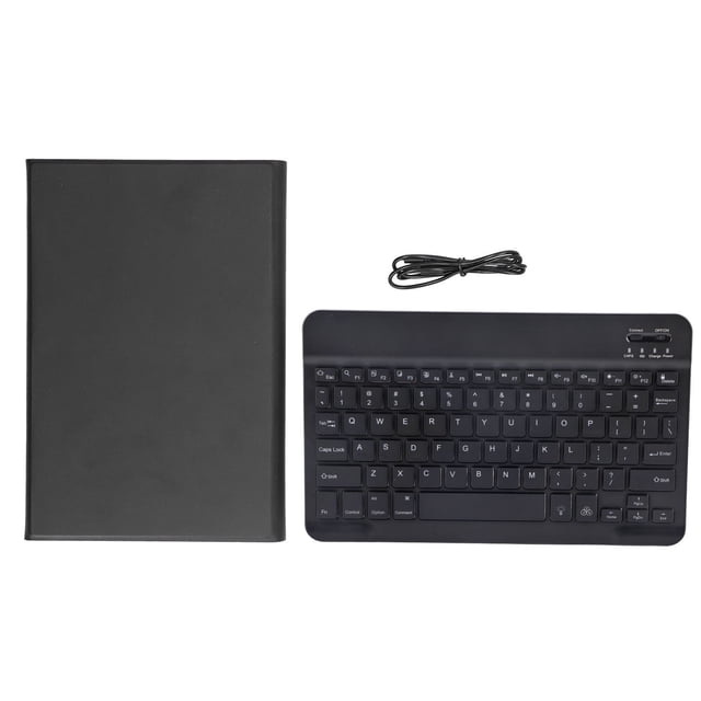 Teclado inalámbrico J706FTPU accesorios de computadora desmontables con cubierta de cuero artificial para Lenovo/Tab Pro 11,5 pulgadas negro