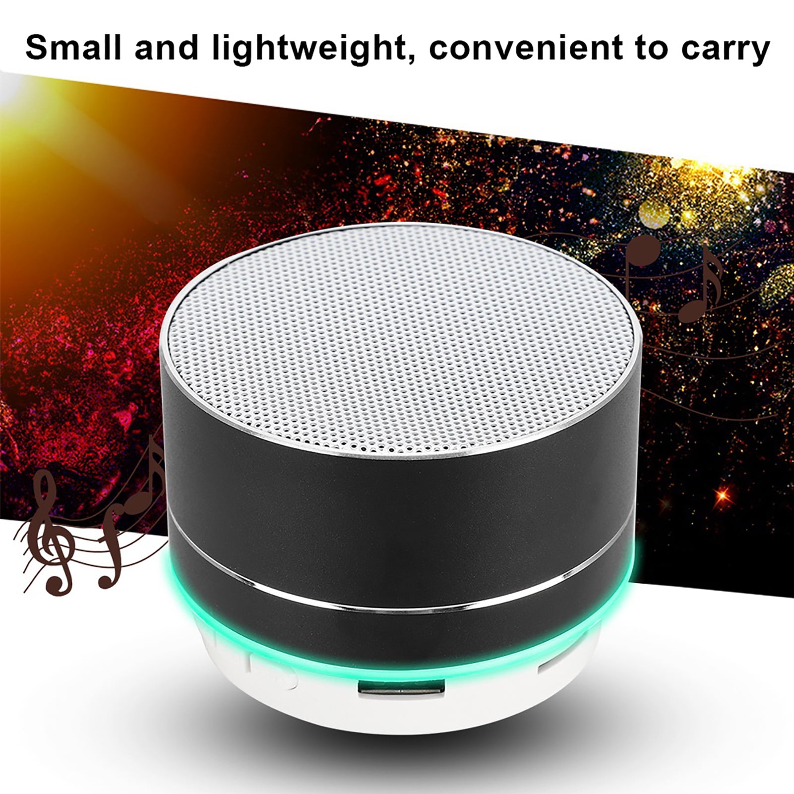 wireless speaker❤️ ziyahihome Bluetooth Speaker Small Sound Speaker ABS Bluetooth
