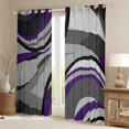 thumbnail image 2 of Feelyou Vintage Art Circle Curtains (2, 52x84), Kids Abstract Minimalism, 2 of 6