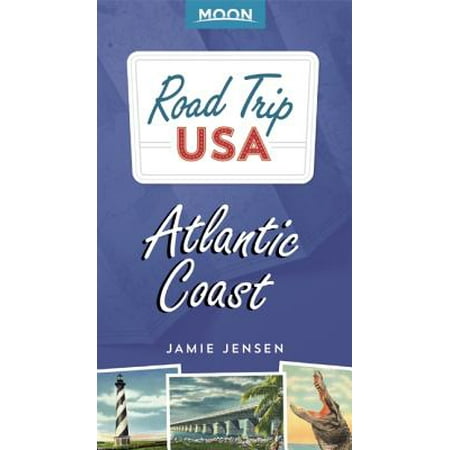 Road trip usa atlantic coast - paperback: