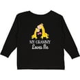 thumbnail image 3 of Inktastic Grammy Loves Me Giraffe Boys or Girls Long Sleeve Toddler T-Shirt, 3 of 5