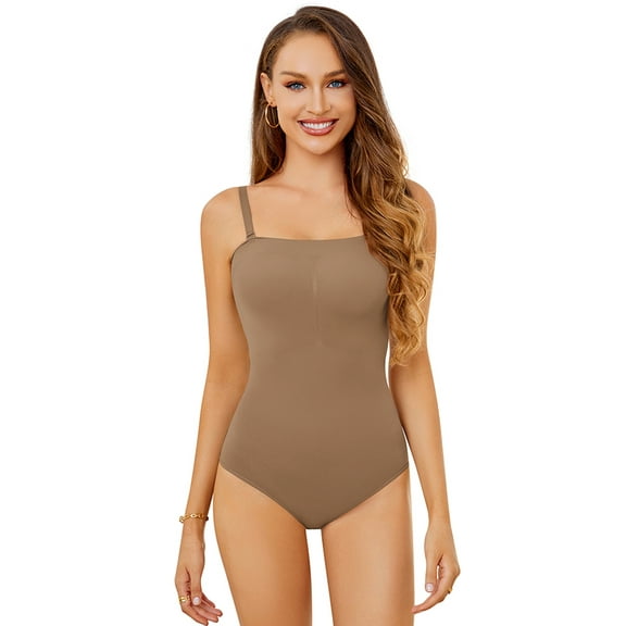 DODOING Shapewear Bodysuit for Women Tummy Control Body Shaper Tops Seamless Butt Lifting Full Body Shapewear