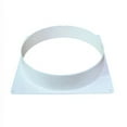thumbnail image 1 of Bgsha Air Vent Duct Connector Flange Straight Ventilation Pipe Plastic Ducting Tools, 1 of 9