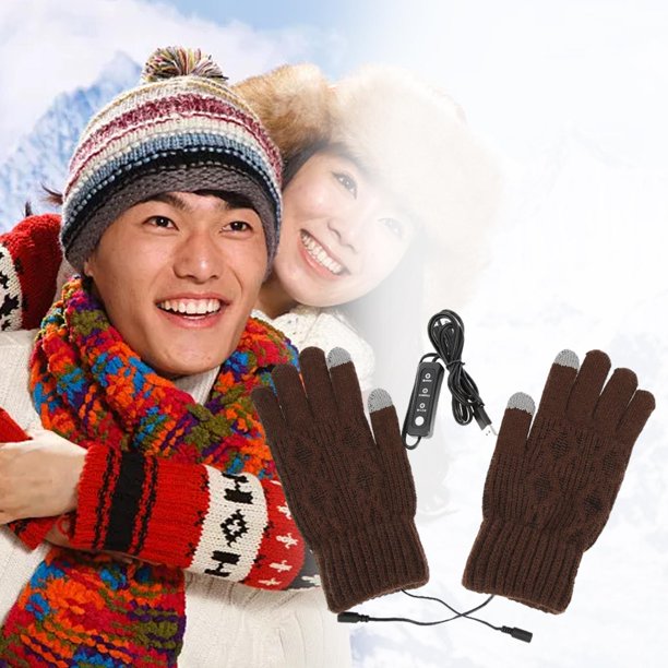 Usb heated online cycling gloves