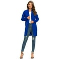 thumbnail image 5 of HAOMEILI Women's Long Cardigan Sweater 2024 Fall Fashion Casual Oversized Knit Open Front Coatigan Jacket Coat Trendy Outfits, 5 of 6