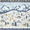 Light Blue Mountain, variant on Yayeee Table Runner 70 inches Long Home Kitchen Dinning Party Decoration, Darker Leafy Pattern
