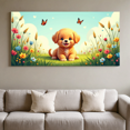 thumbnail image 6 of LUUFILx Cute Puppy Banner Backdrop for Kids Party Decoration Photography Props Baby Shower Lawn Event Background Daisy Dog Theme Wall Decor, 6 of 9