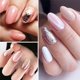 thumbnail image 5 of 600 piezas puntas de uñas cortas ovaladas media cubierta puntas de uñas postizas 12 tamaños puntas de uñas postizas con caja, 5 of 6
