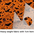 thumbnail image 5 of Halloween Tablecloth, Halloween Table Cloth with Pumpkin Spider Web Bat Tablecloth, Waterproof Wrinkle Free Rectangle Tablecloth Polyester Fabric Table Cover for Halloween Party Decoration, Black, 5 of 5